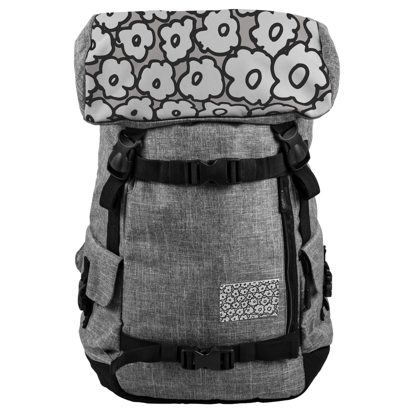 Happy White Flowers | Penryn Backpack