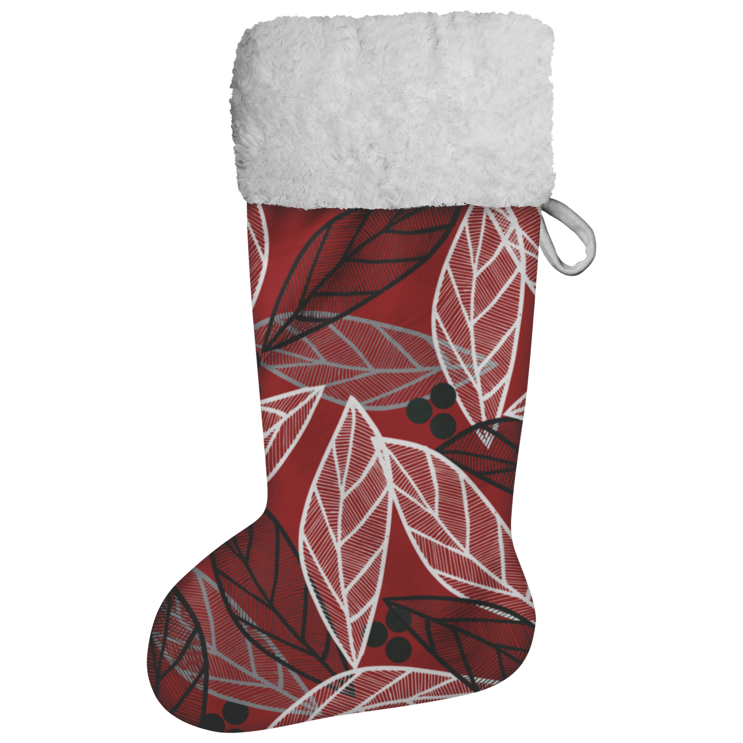 Christmas Leaves | Christmas Stocking