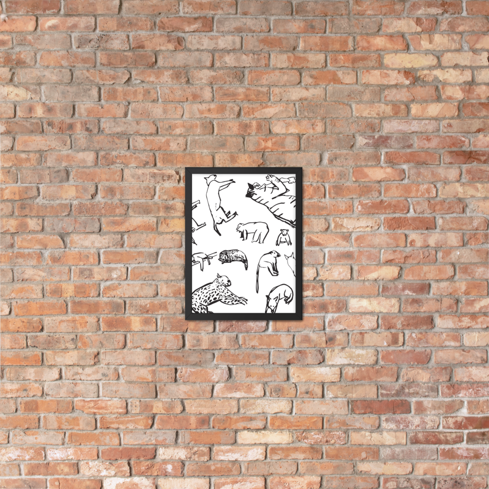 Animals | Framed Poster