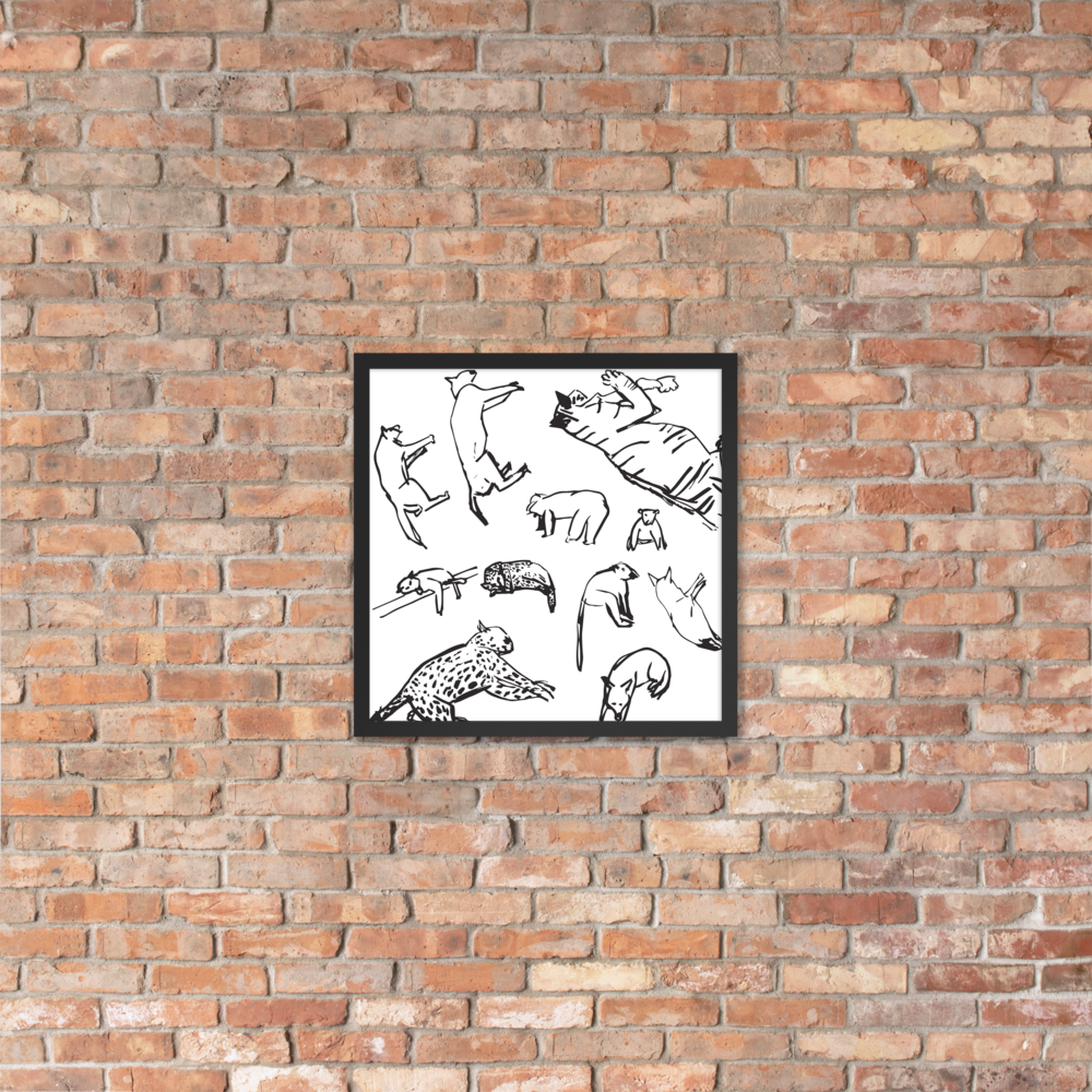 Animals | Framed Poster