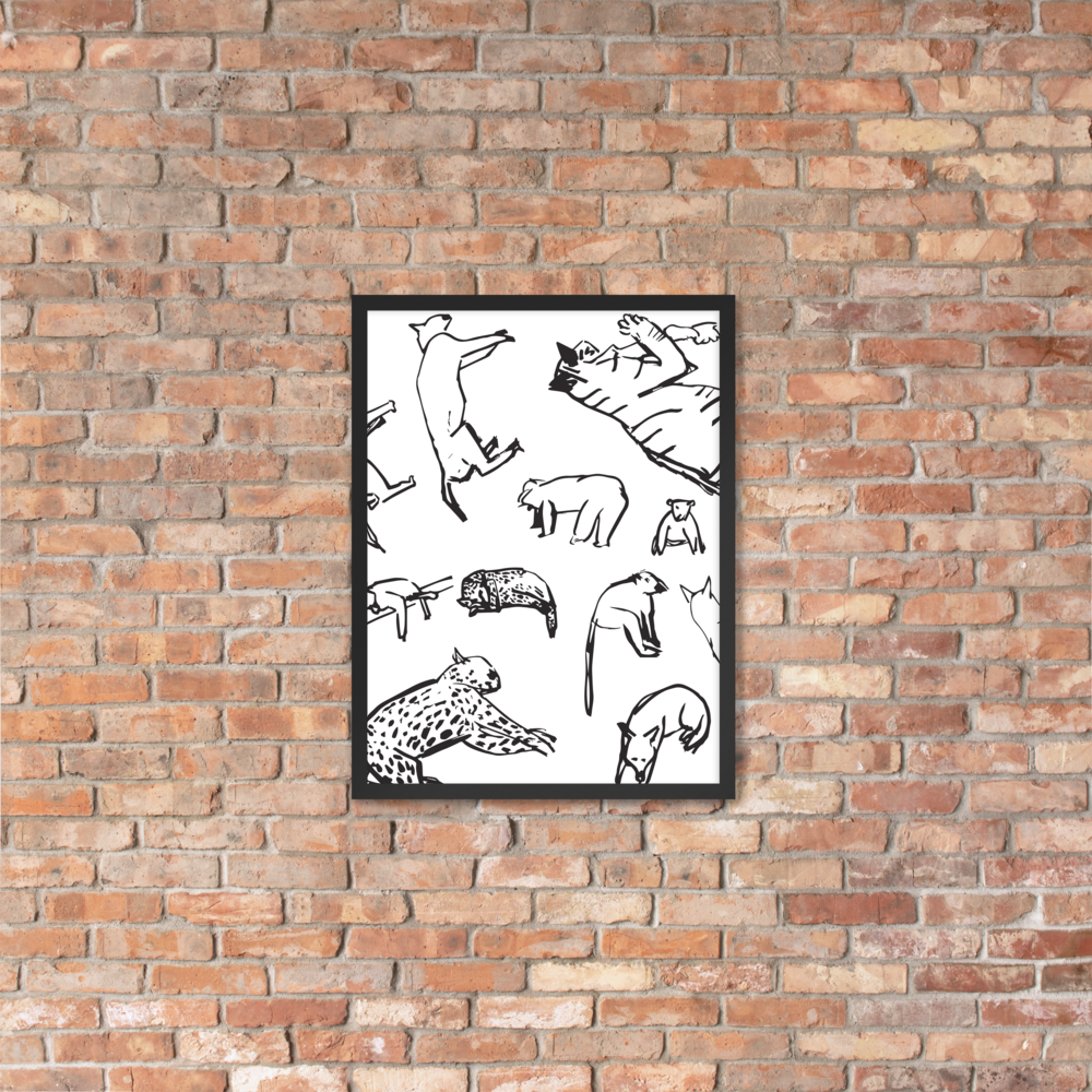 Animals | Framed Poster