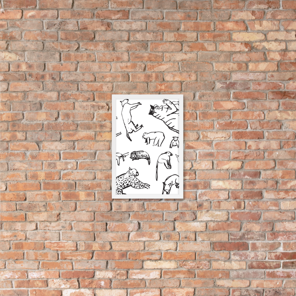Animals | Framed Poster