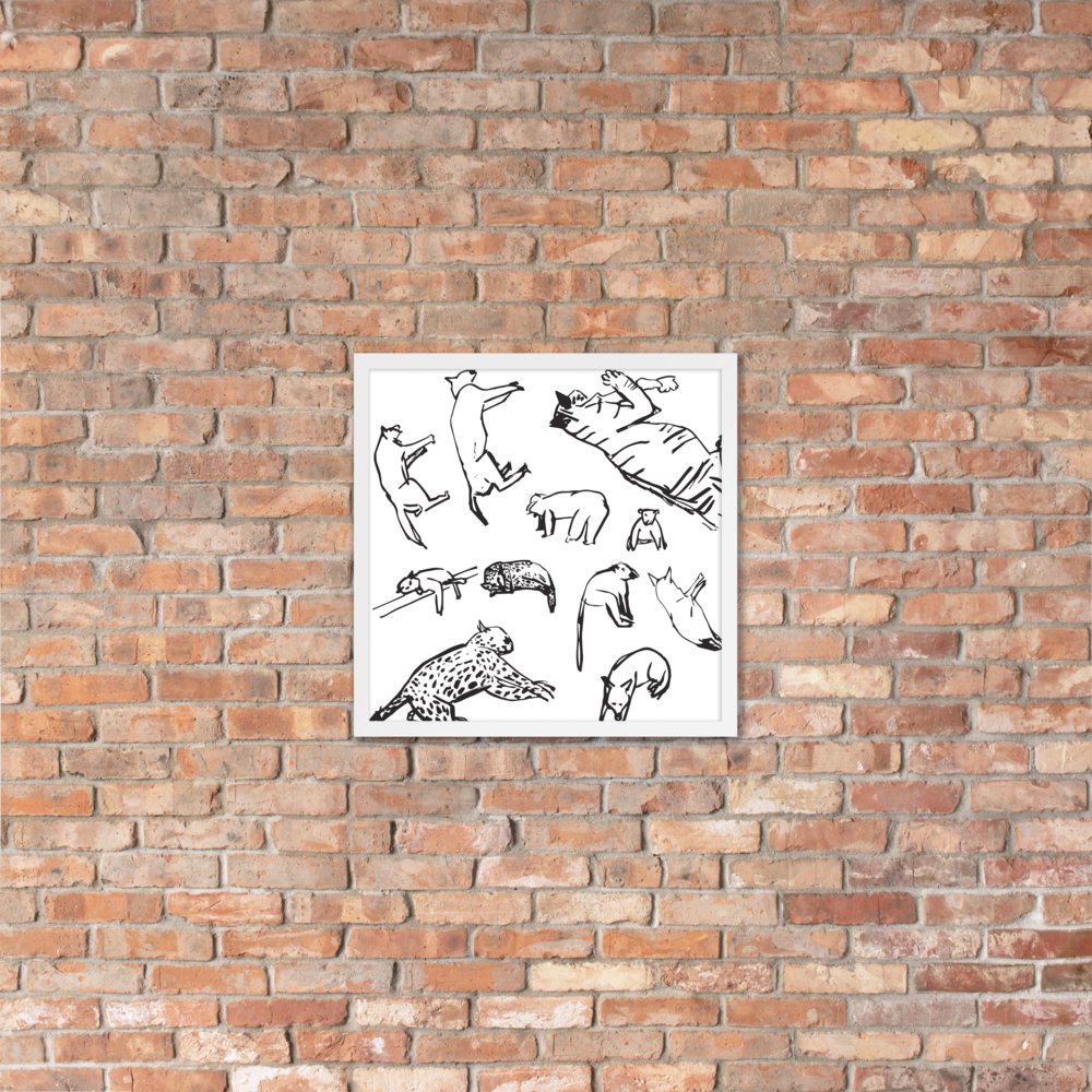 Animals | Framed Poster