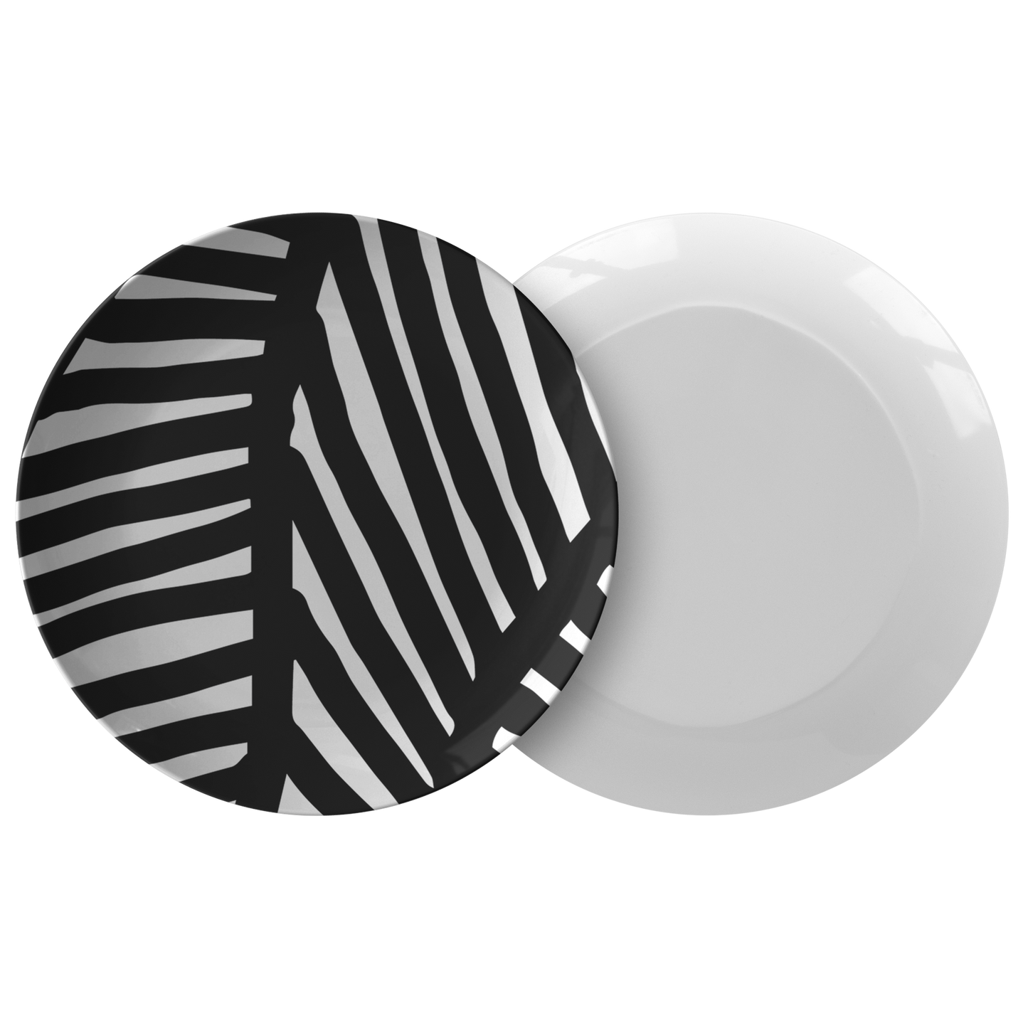 Black and White Ornament | Plate