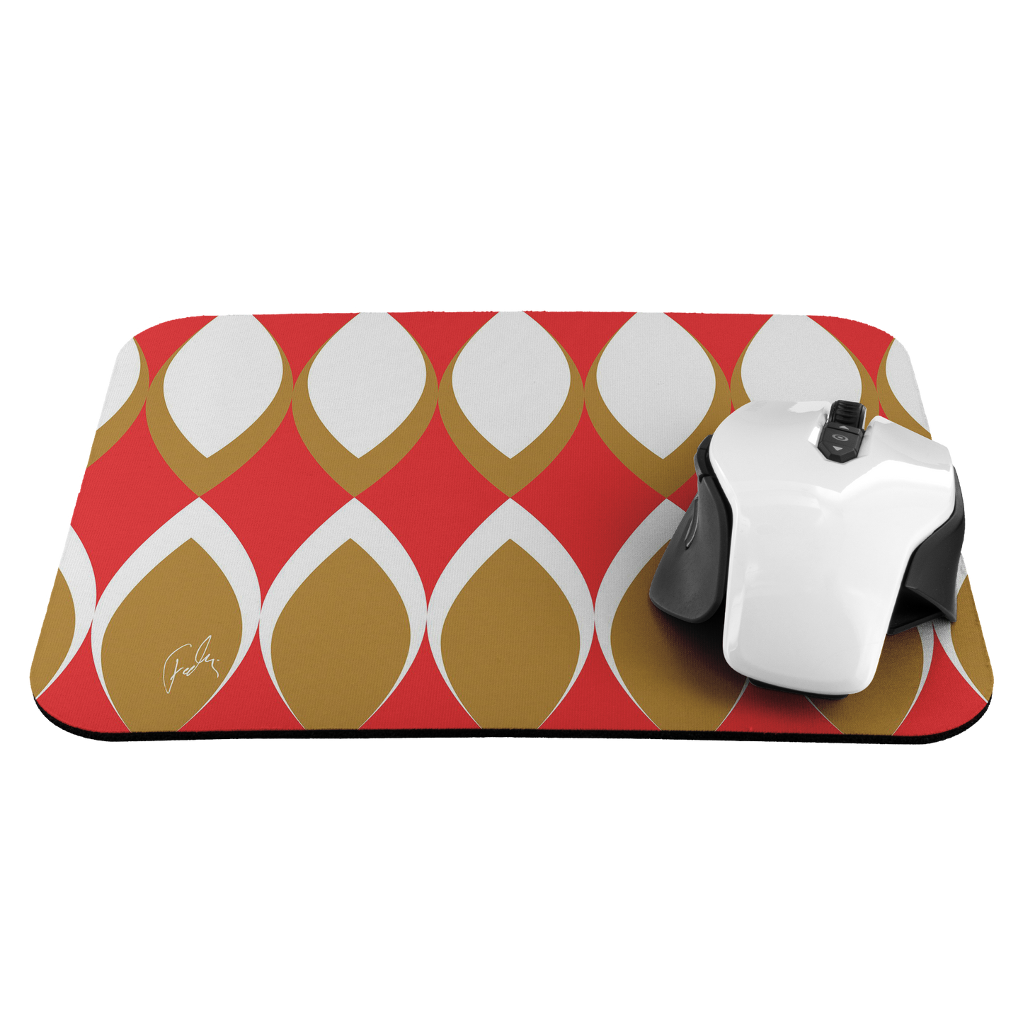 Golden Eye Christmas | Mousepad