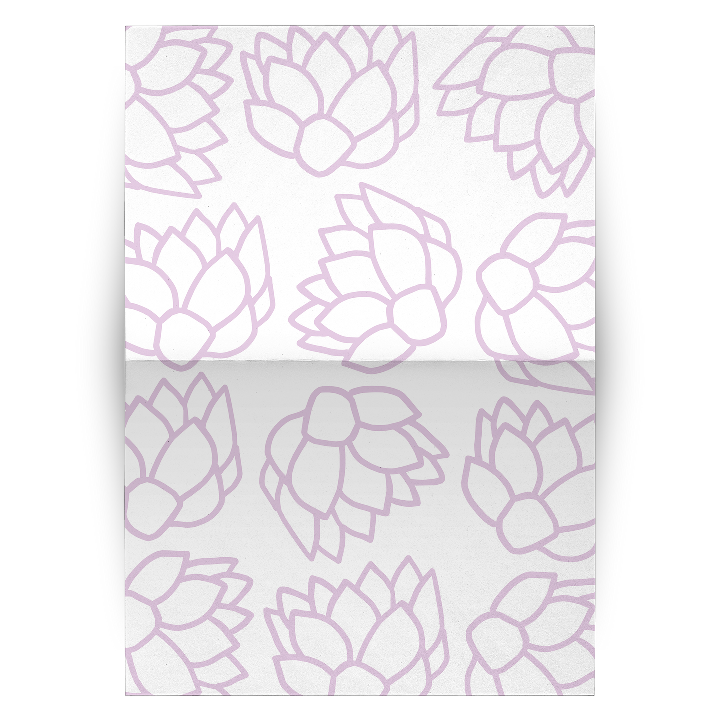 Pink Pastel Flowers | Greeting Cards