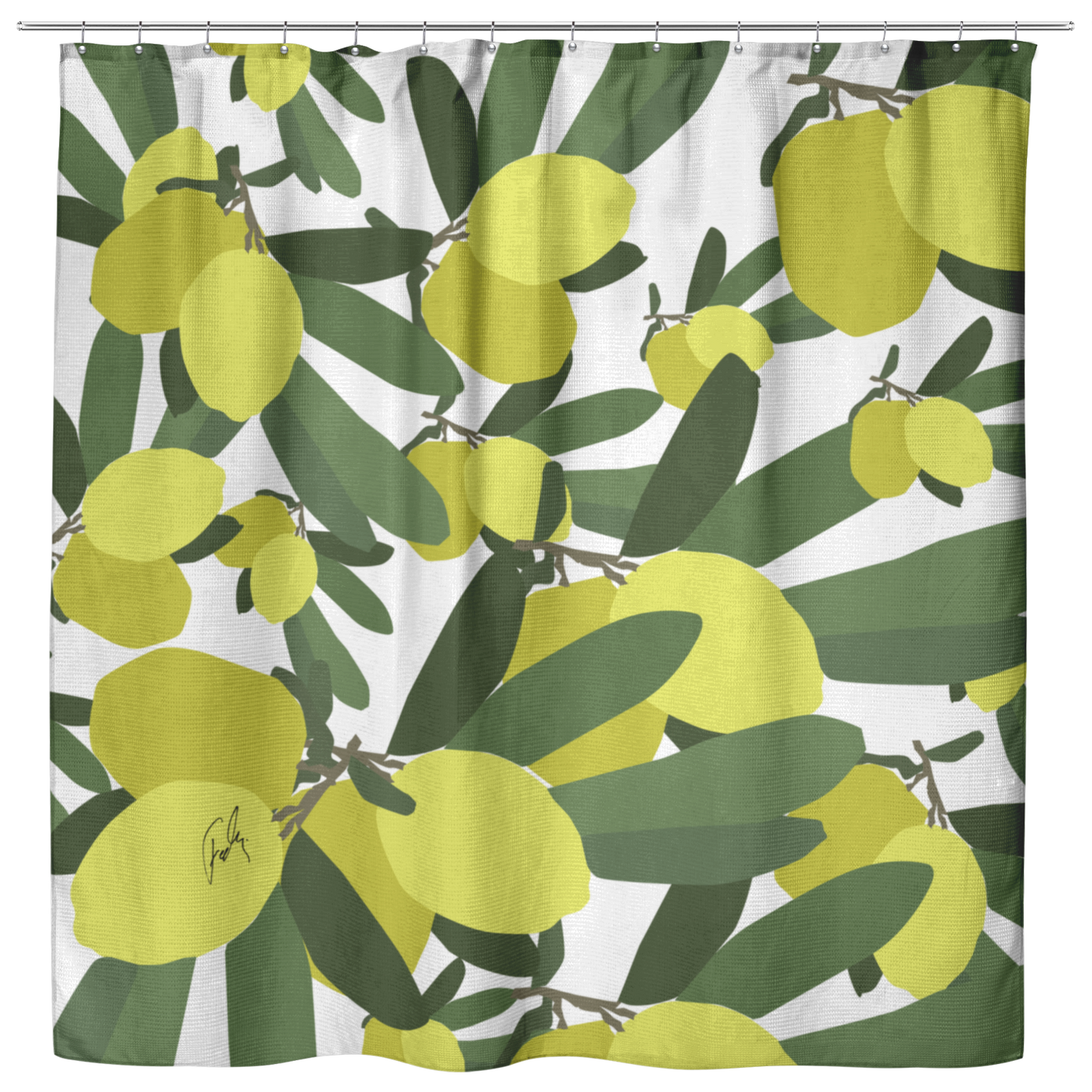 Olive Tree | Cloth Shower Curtain