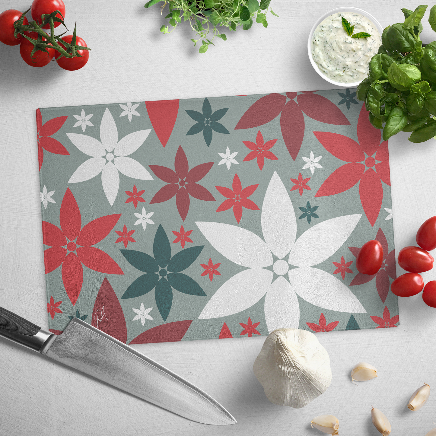 Hermione | Glass Cutting Board