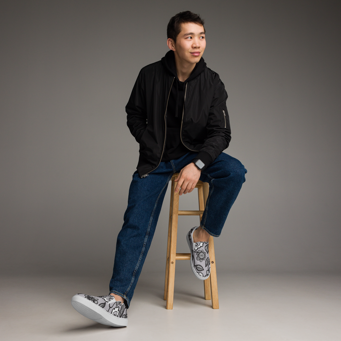 Spring Magic | Men’s slip-on canvas shoes