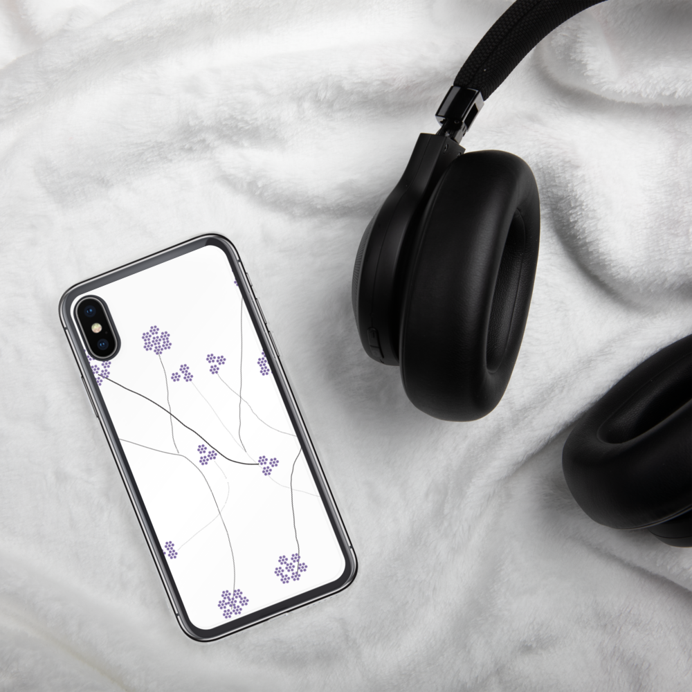 Purple Small Flowers | iPhone Case