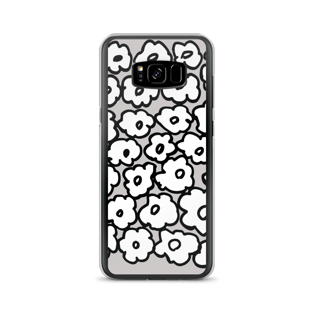 Happy White Flowers | Samsung Case