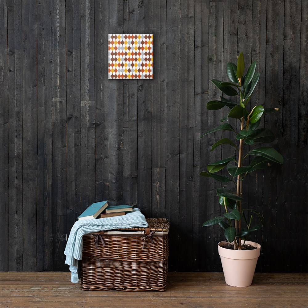 Arabic Warm Ornament | Canvas