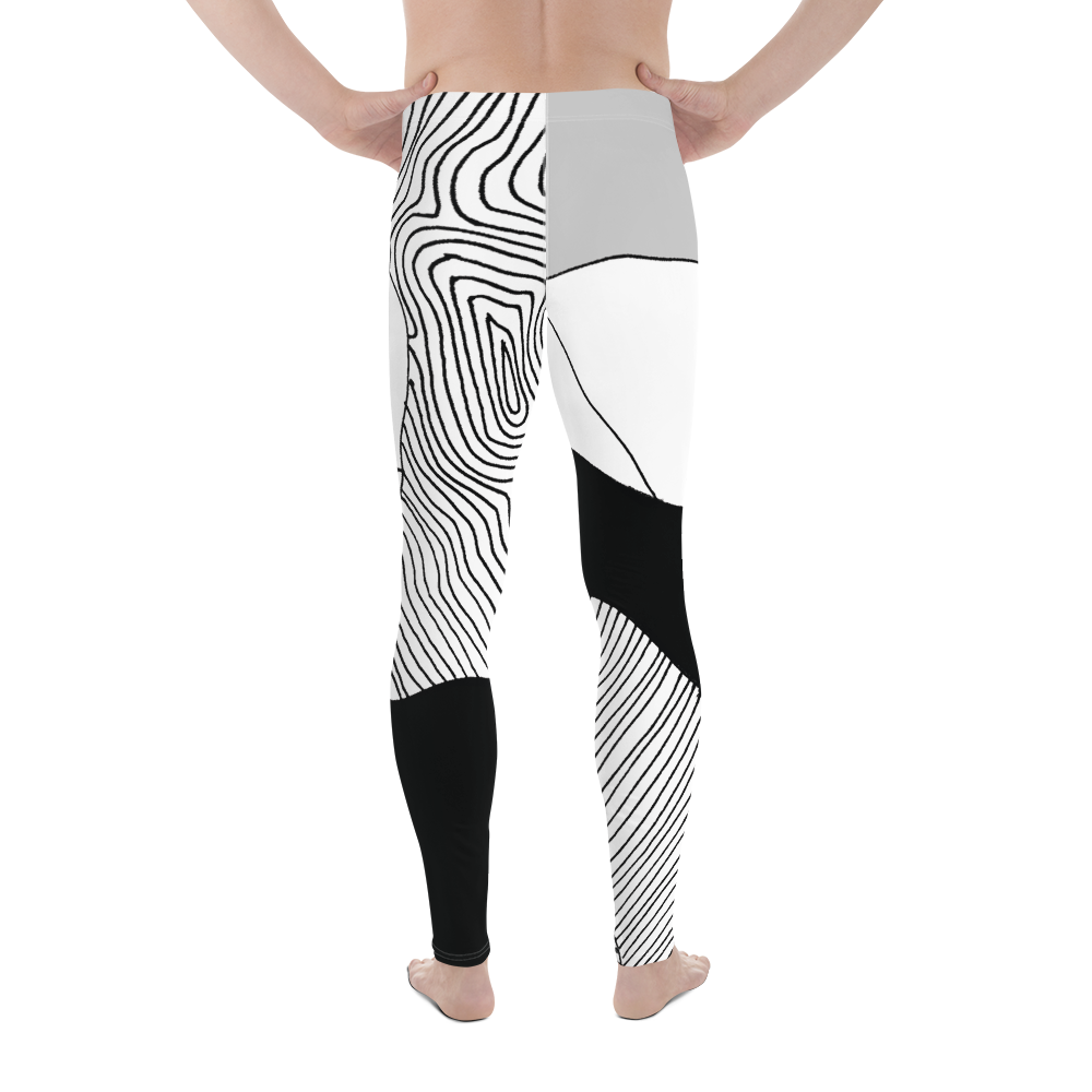 Black and White Day | Men's Leggings
