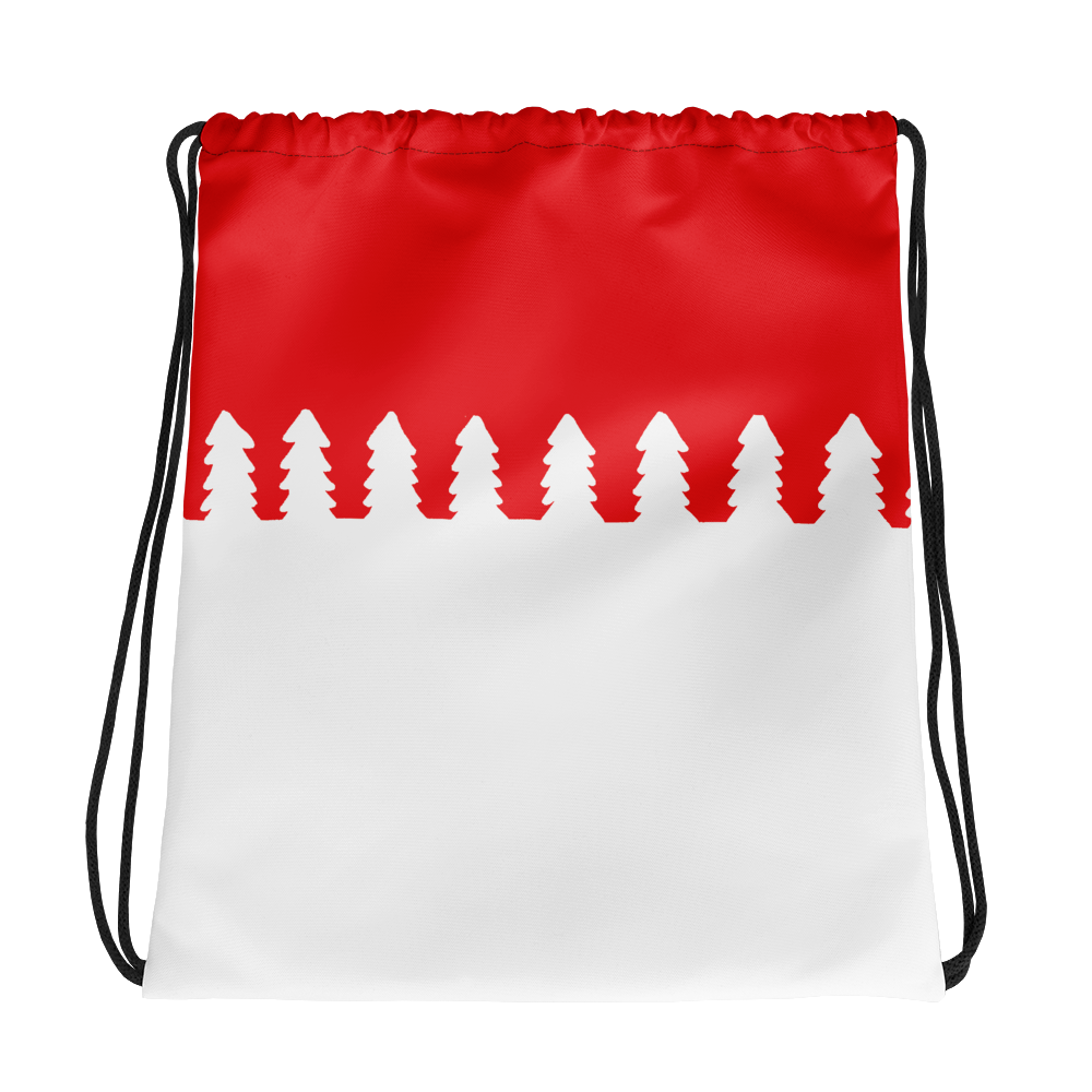White Trees | Drawstring Bag