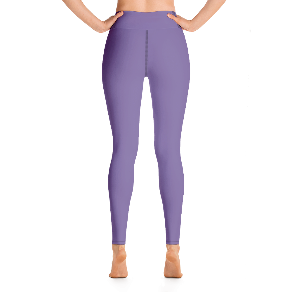 Purple Small Flowers | Yoga Leggings
