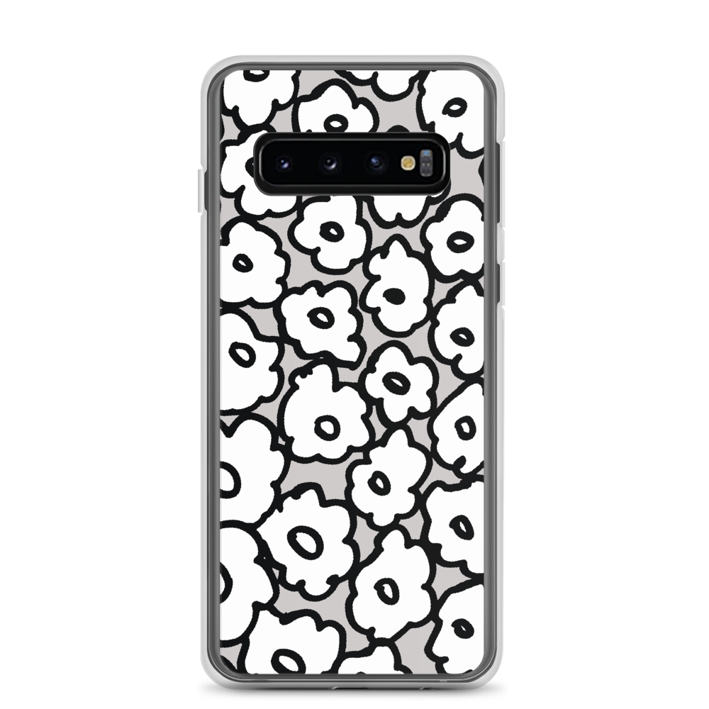 Happy White Flowers | Samsung Case