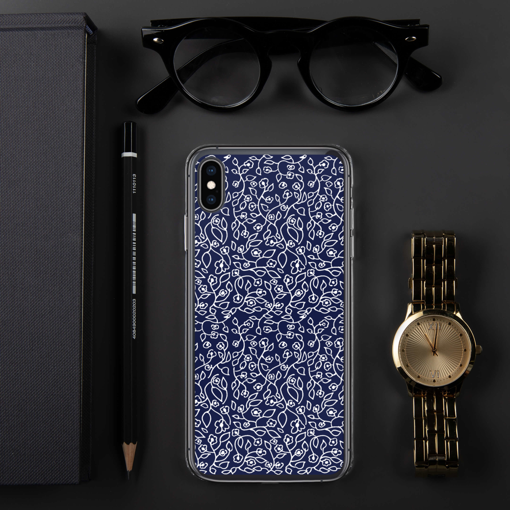 White Small Flowers | iPhone Case