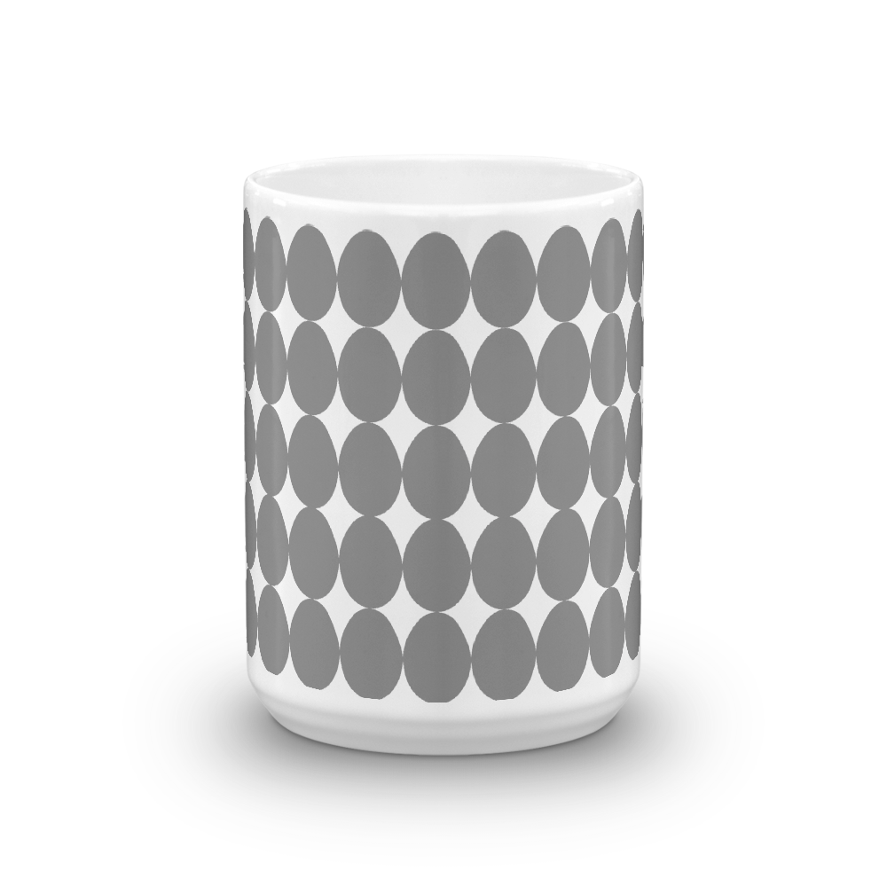 Easter Pattern Gray | Mug