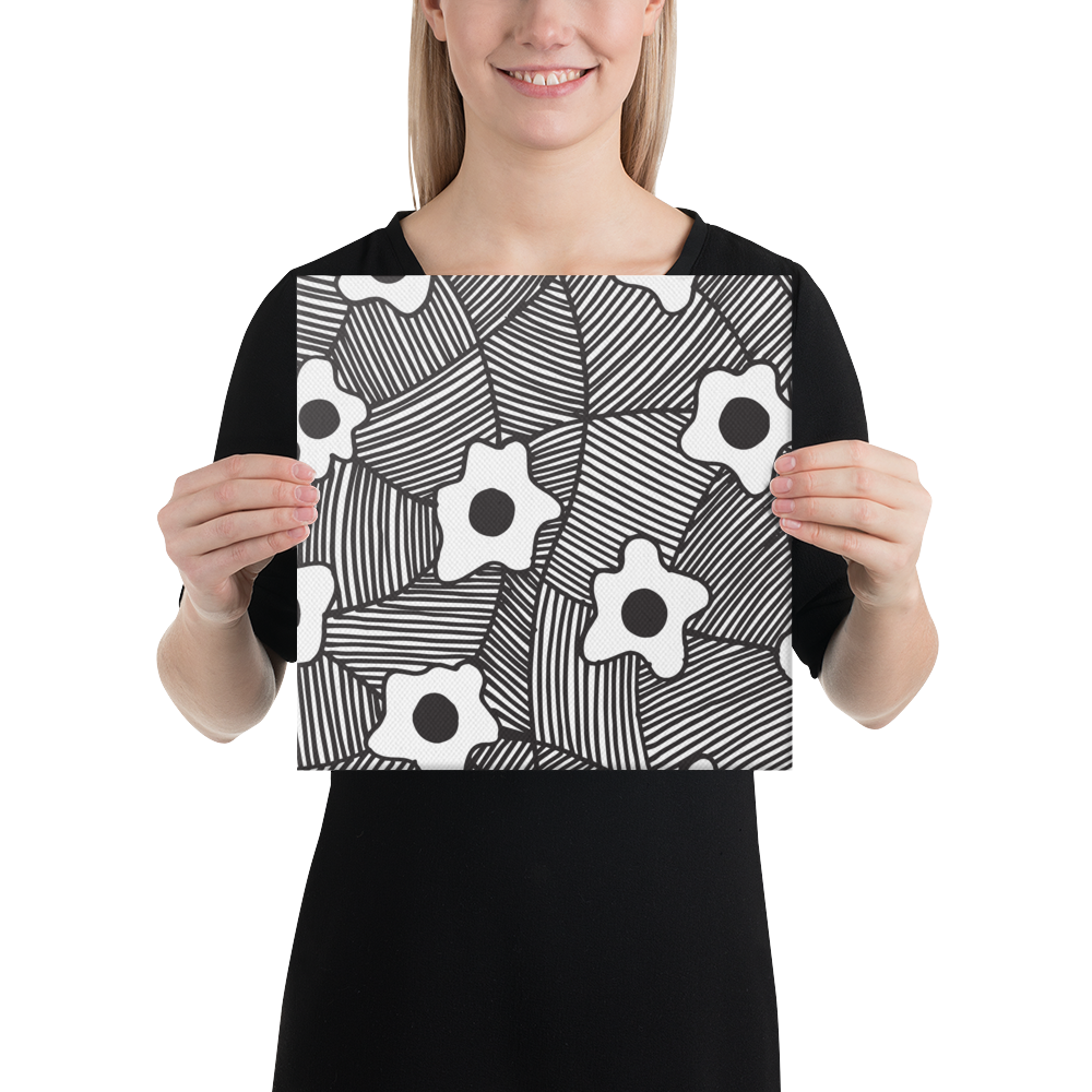 Black Ornament | Canvas