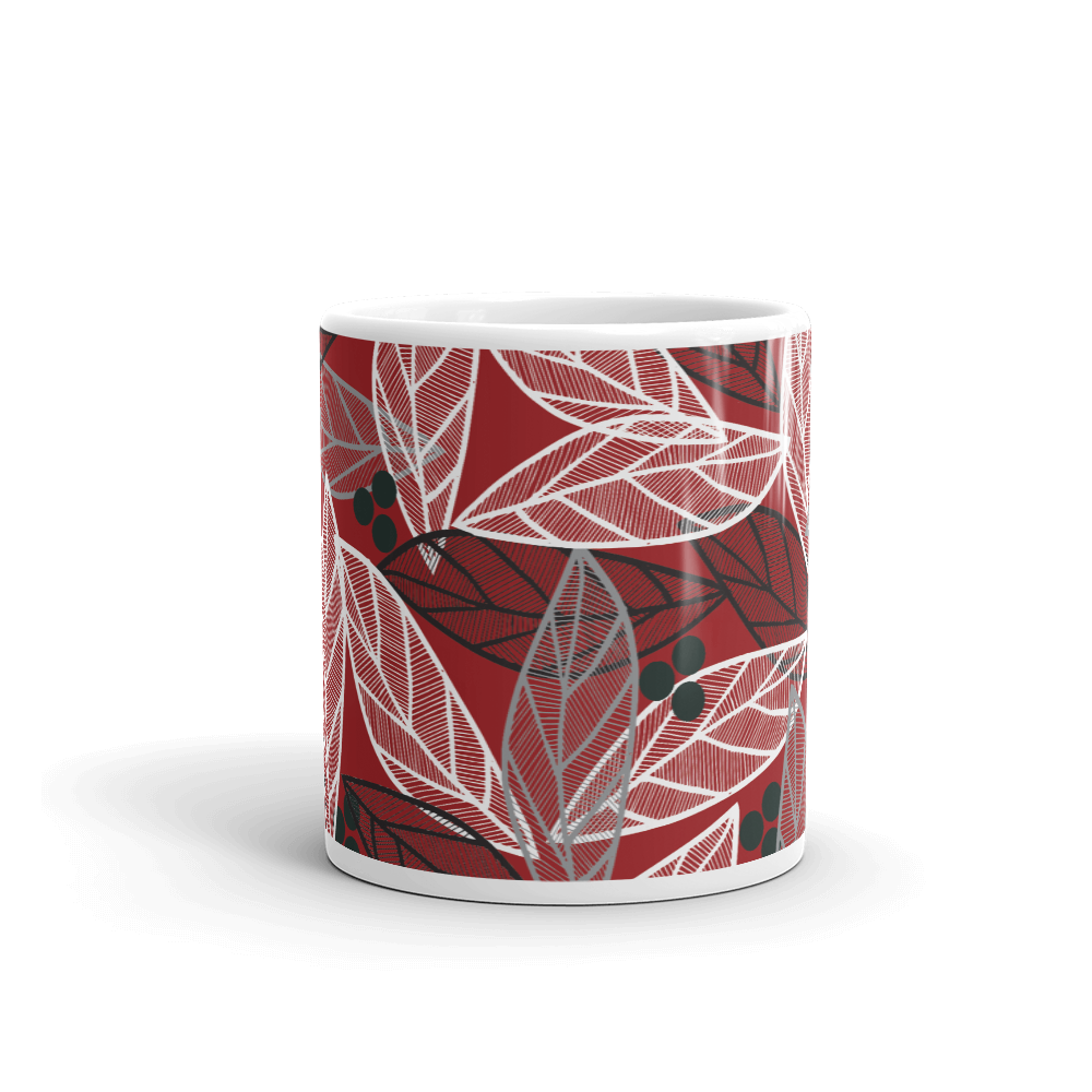 Christmas Leaves | Mug