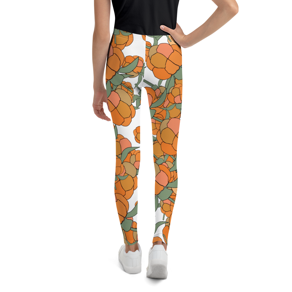 Lakka Ornament Black | Youth Leggings