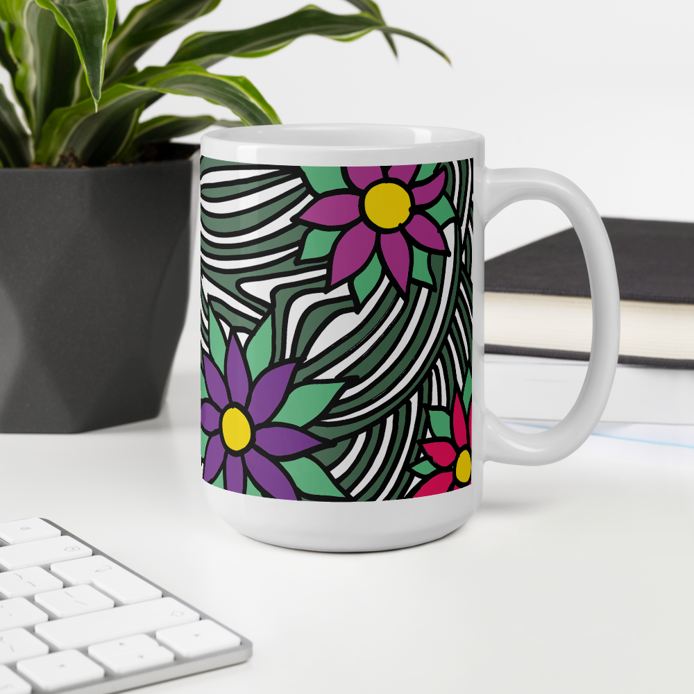 Flower Ornament | Mug
