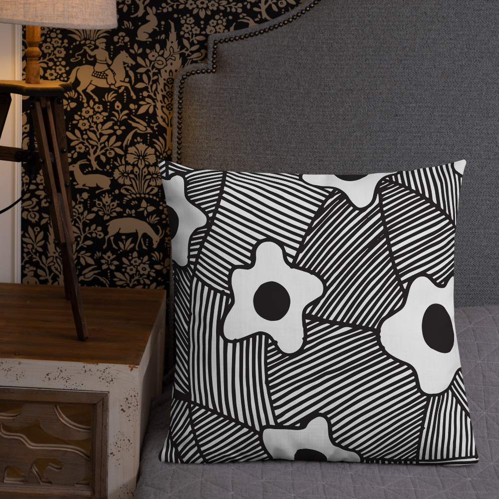 Black Ornament | Pillow