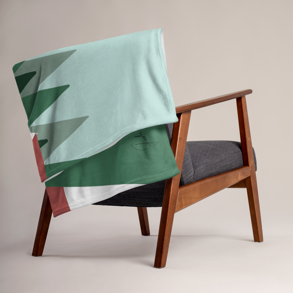 Green Summer | Throw Blanket