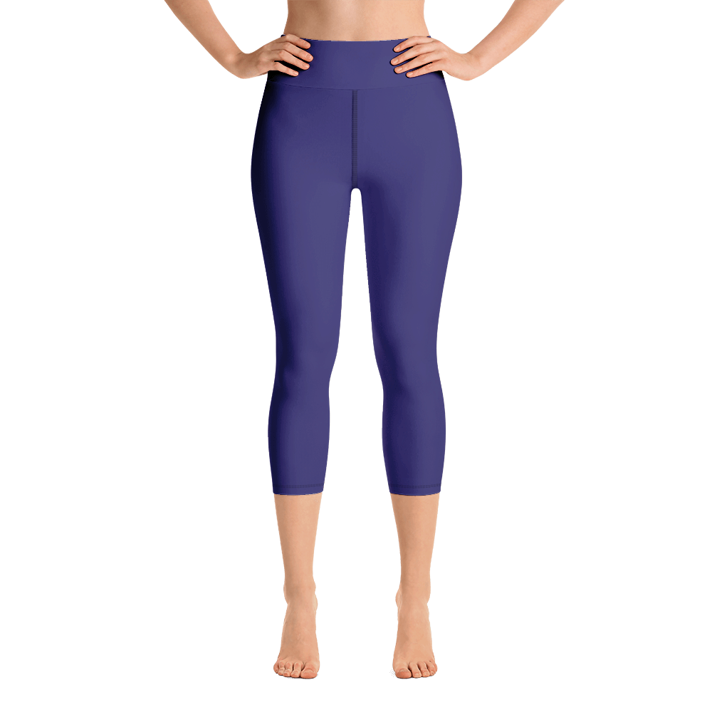 Golden Eye Ornament | Yoga Capri Leggings