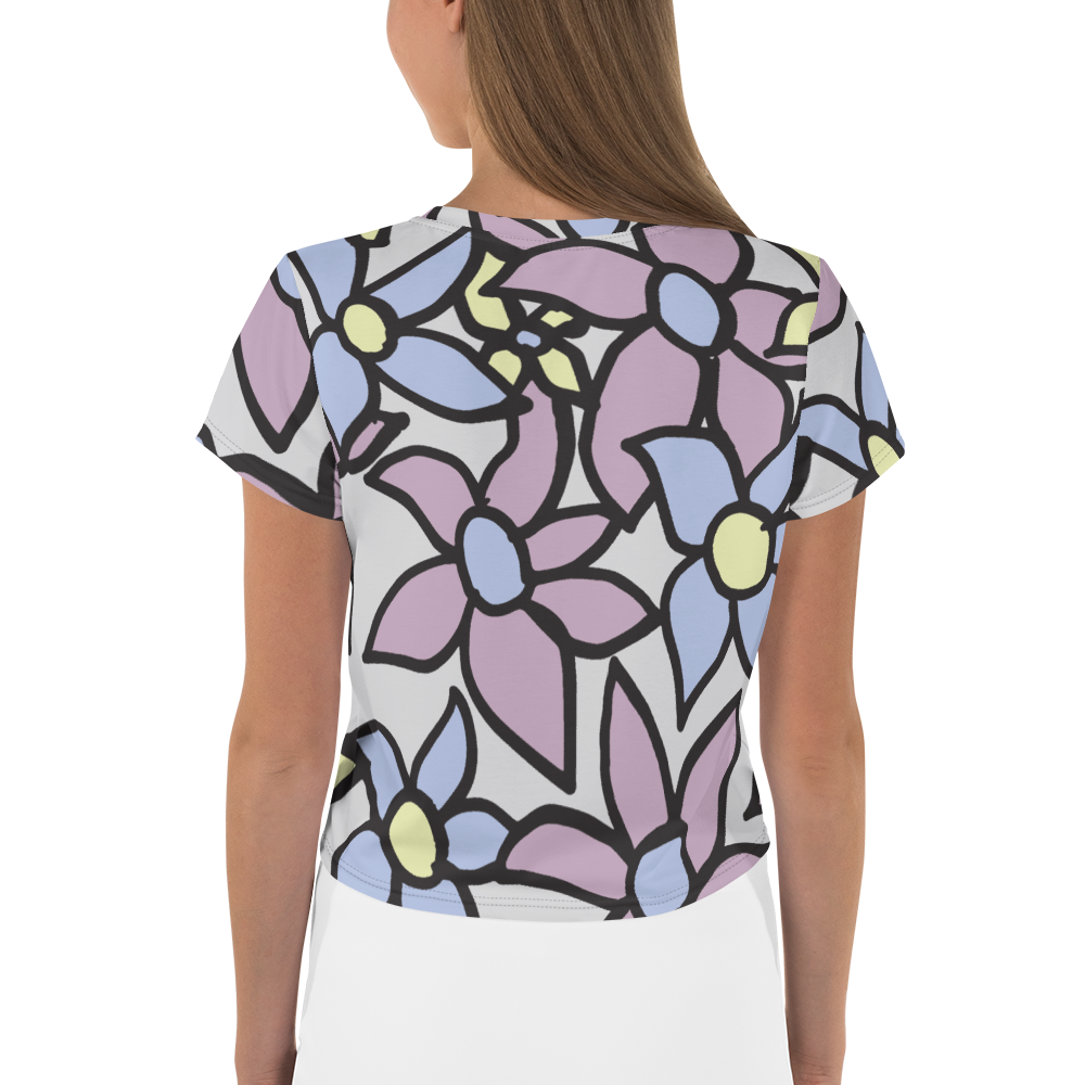 Flower Mix | Crop Tee
