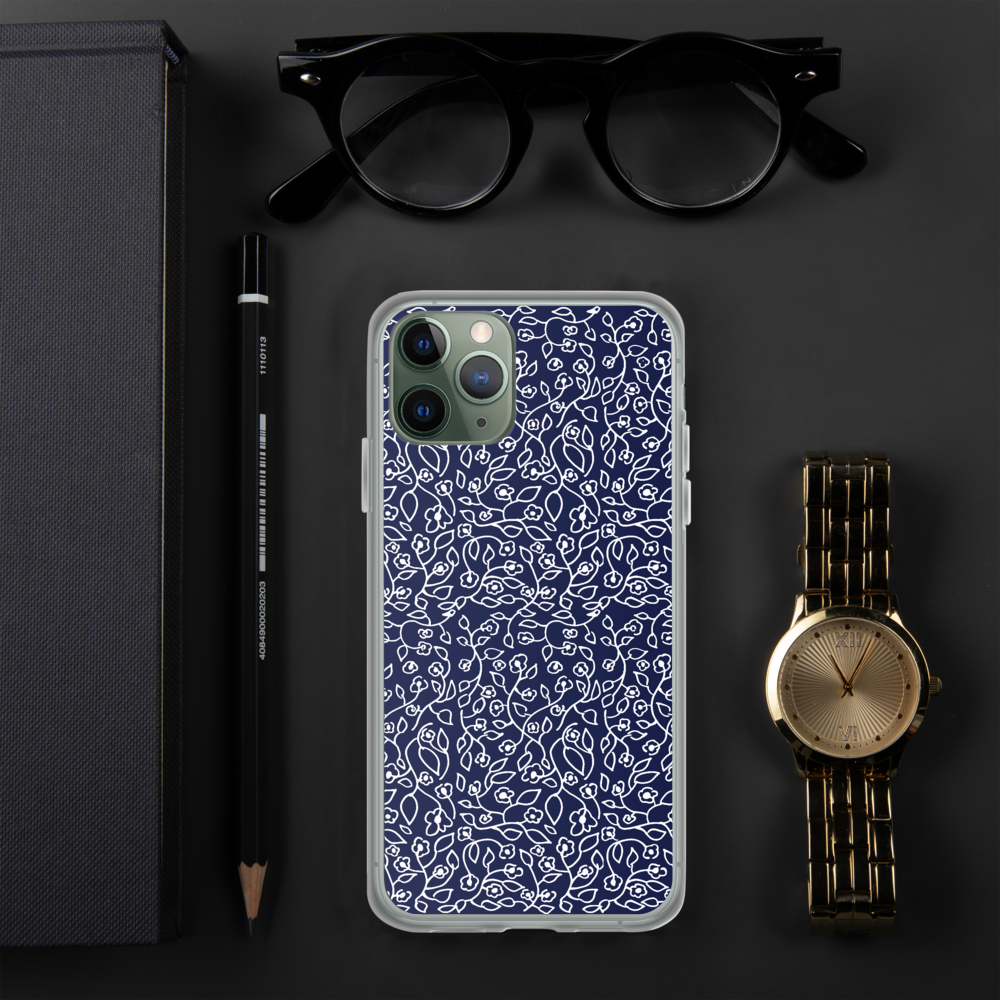 White Small Flowers | iPhone Case