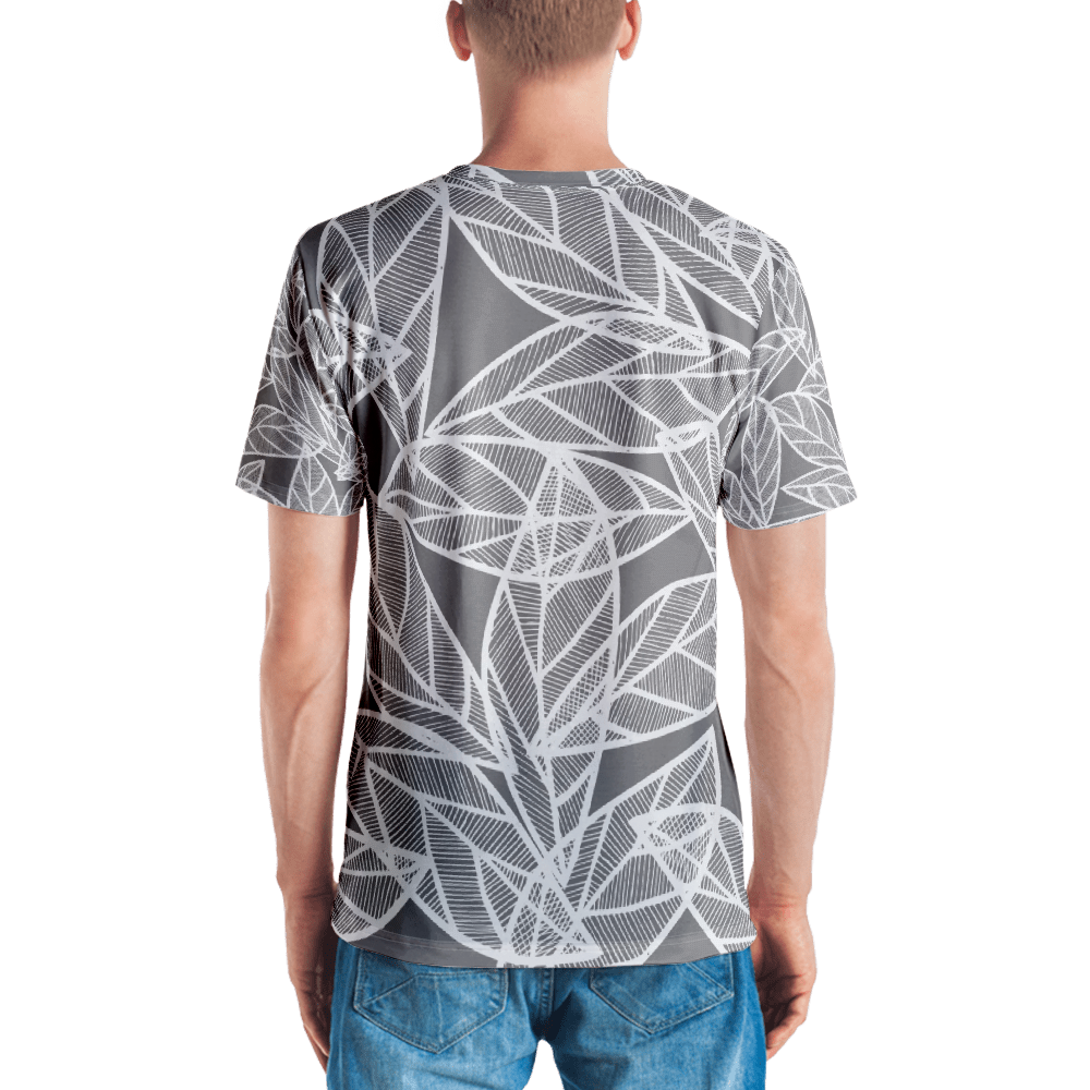 Messy White Leaves | Men's T-Shirt