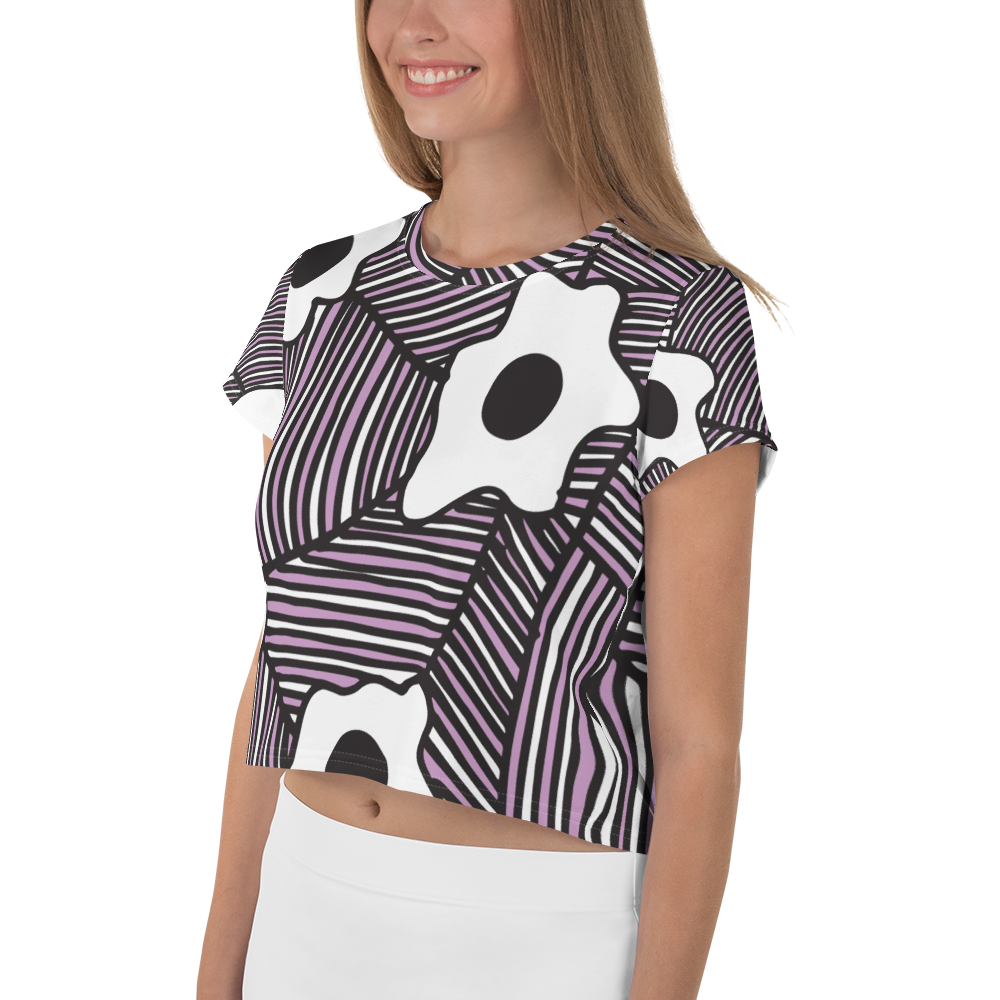 Pink Ornament | Crop Tee