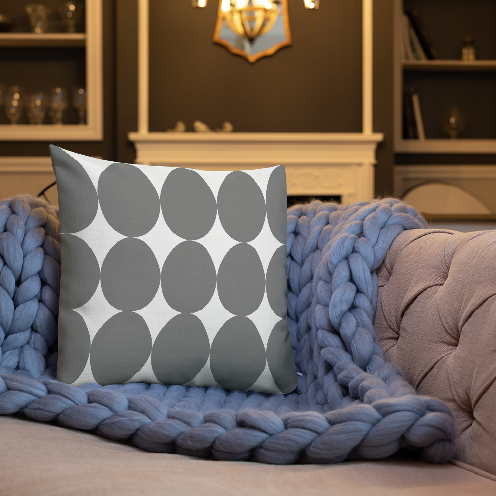 Easter Pattern Gray | Pillow