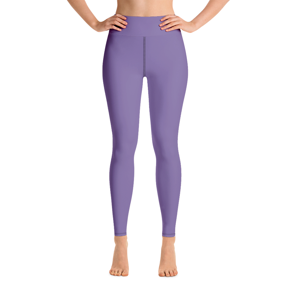 Purple Small Flowers | Yoga Leggings