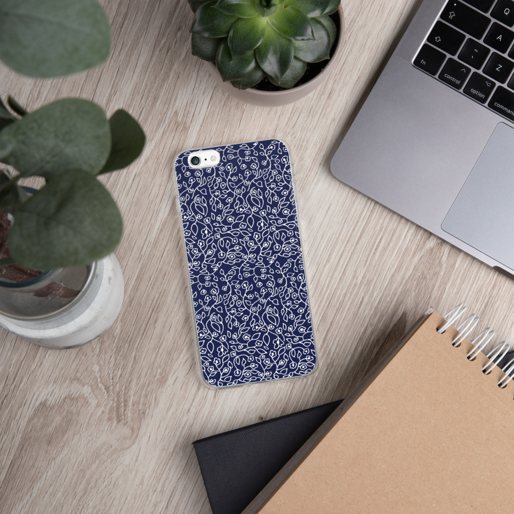 White Small Flowers | iPhone Case