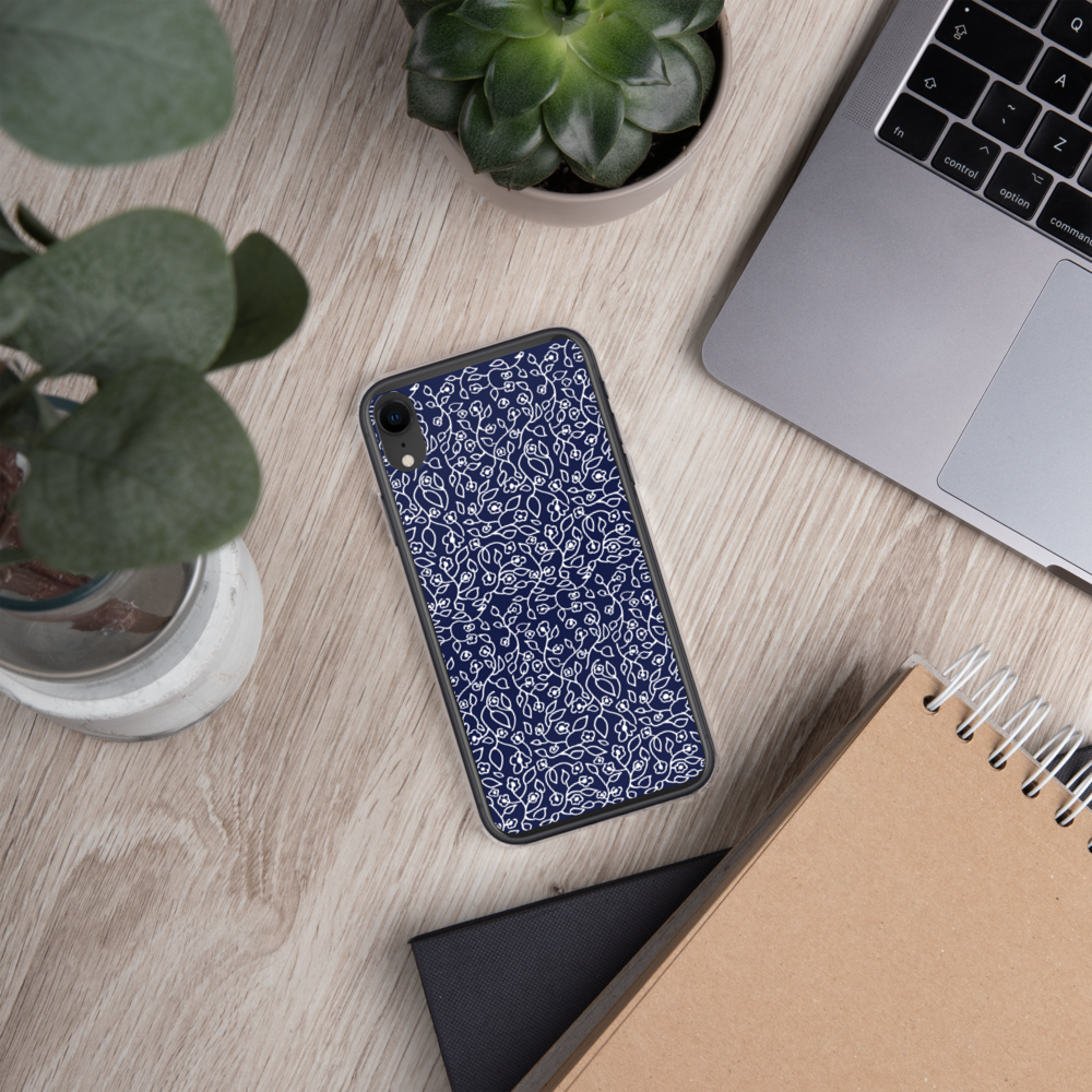 White Small Flowers | iPhone Case