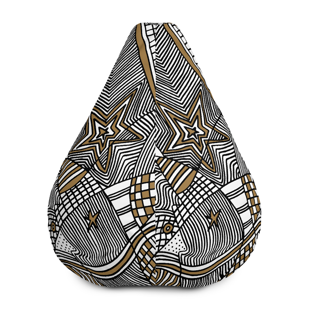 Christmas Graphic Ornament | Bean Bag Chair