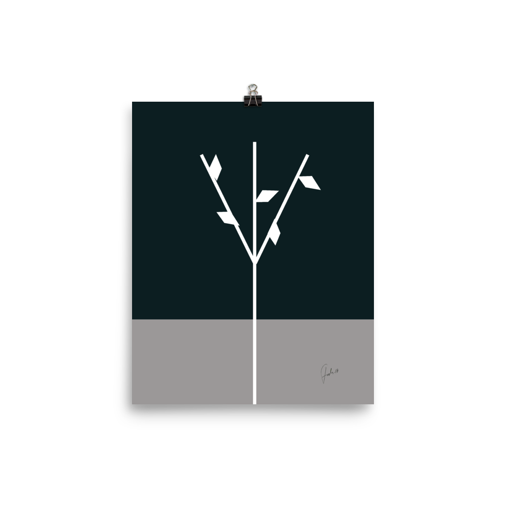 Tree in Snow | Poster