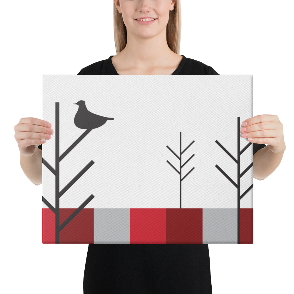 Christmas Birds | Canvas