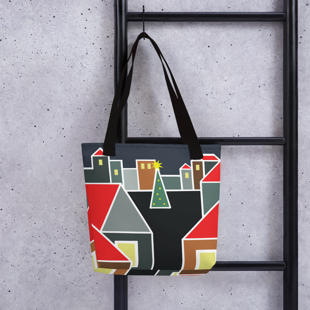 December Eve Red | Tote Bag