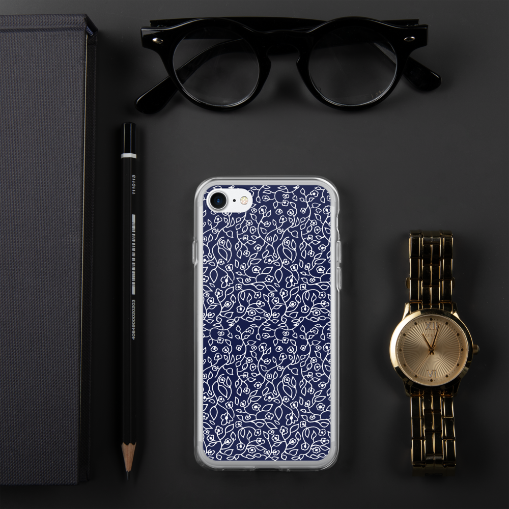White Small Flowers | iPhone Case