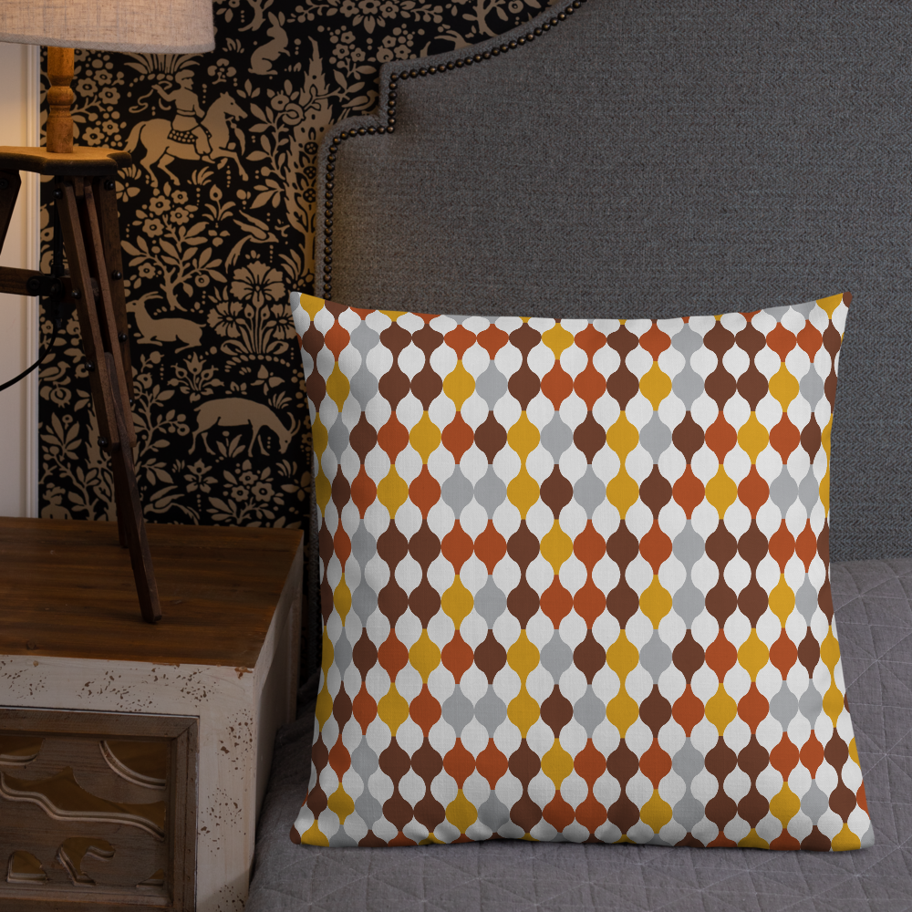 Arabic Warm Ornament | Pillow
