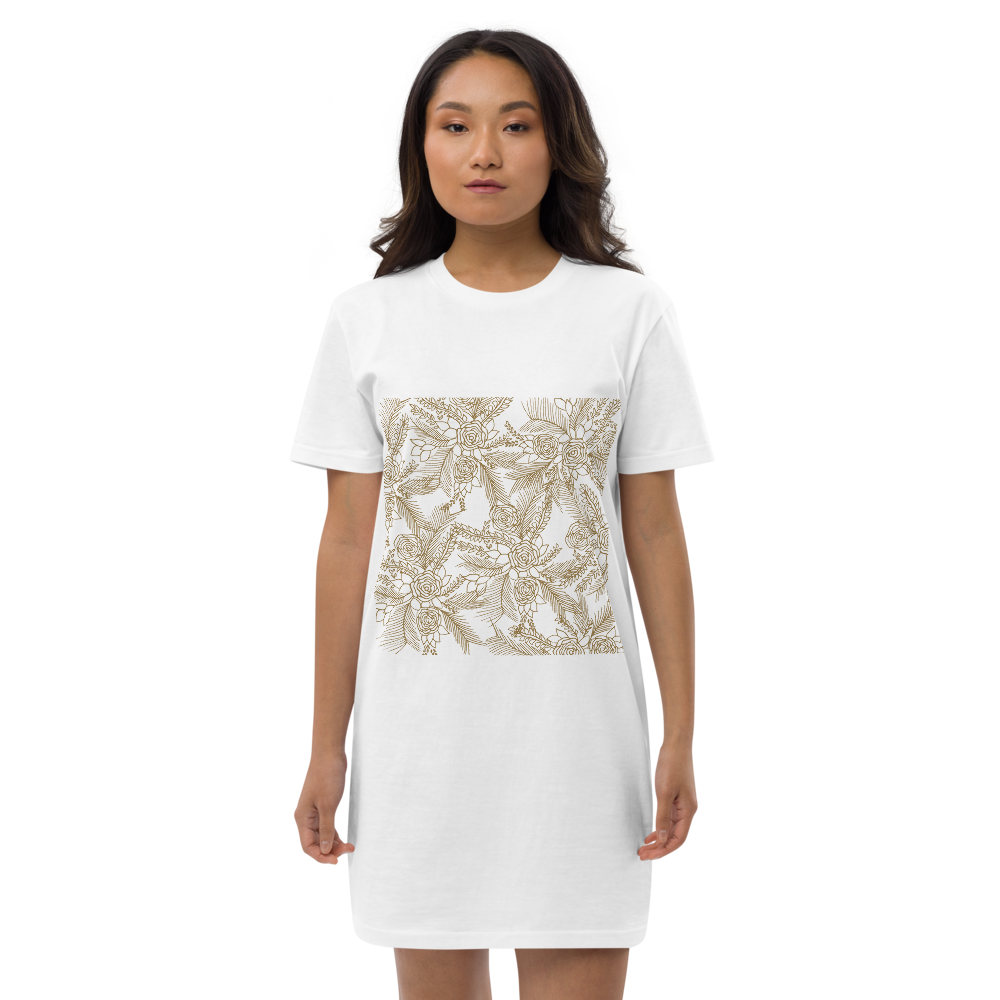 Royal Design | Organic Cotton T-Shirt Dress