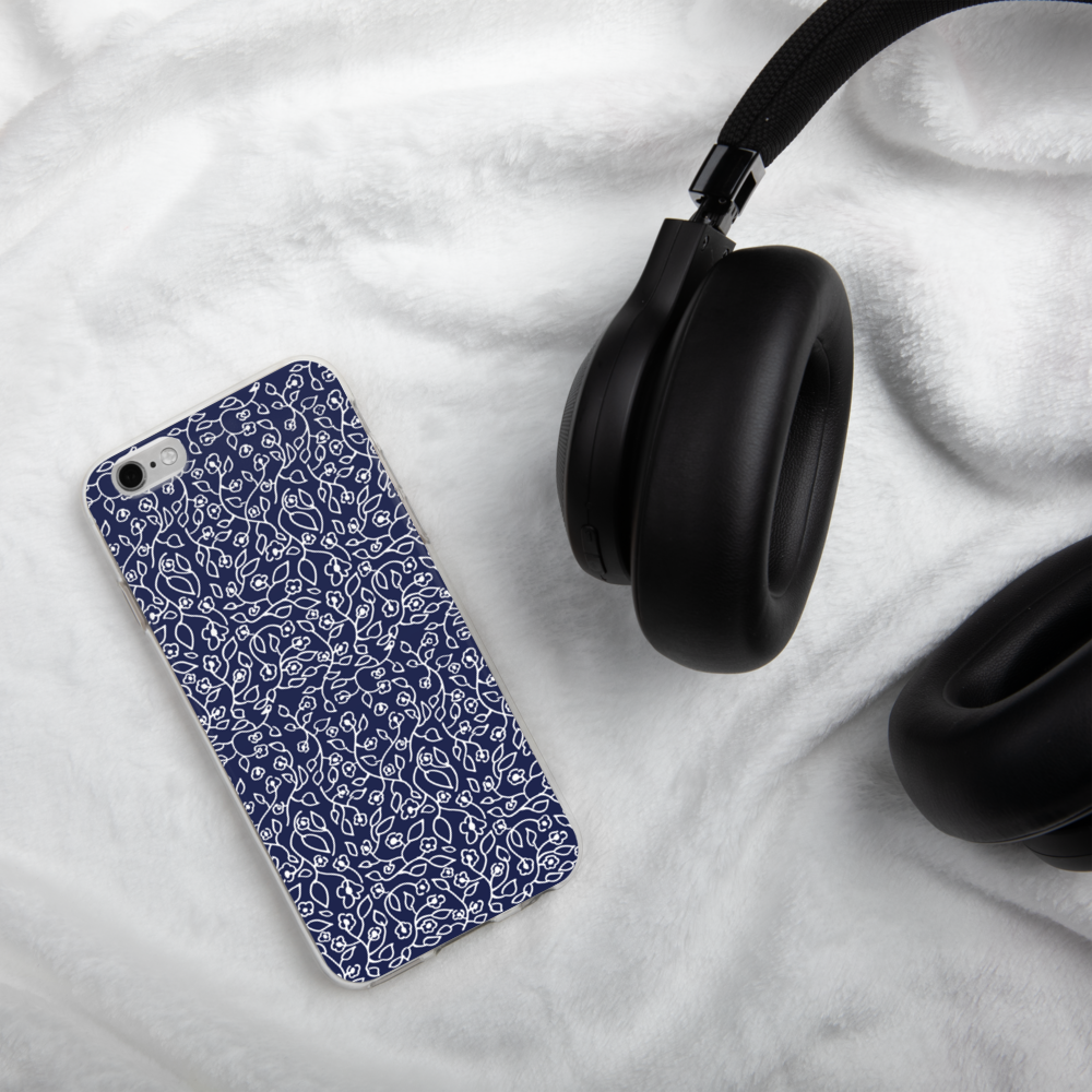 White Small Flowers | iPhone Case
