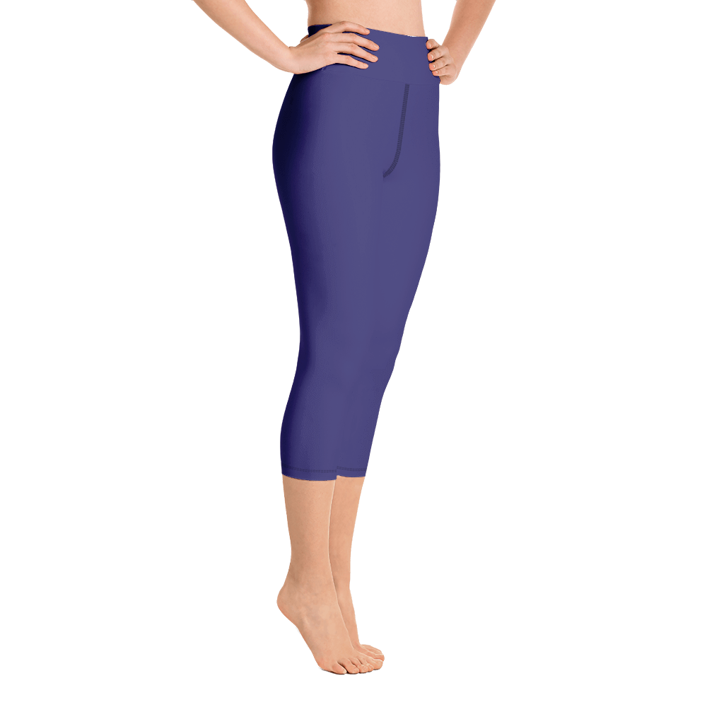 Golden Eye Ornament | Yoga Capri Leggings
