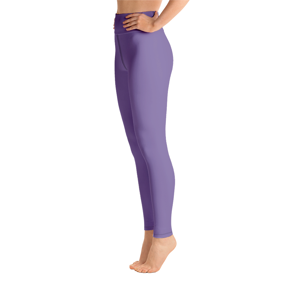 Purple Small Flowers | Yoga Leggings