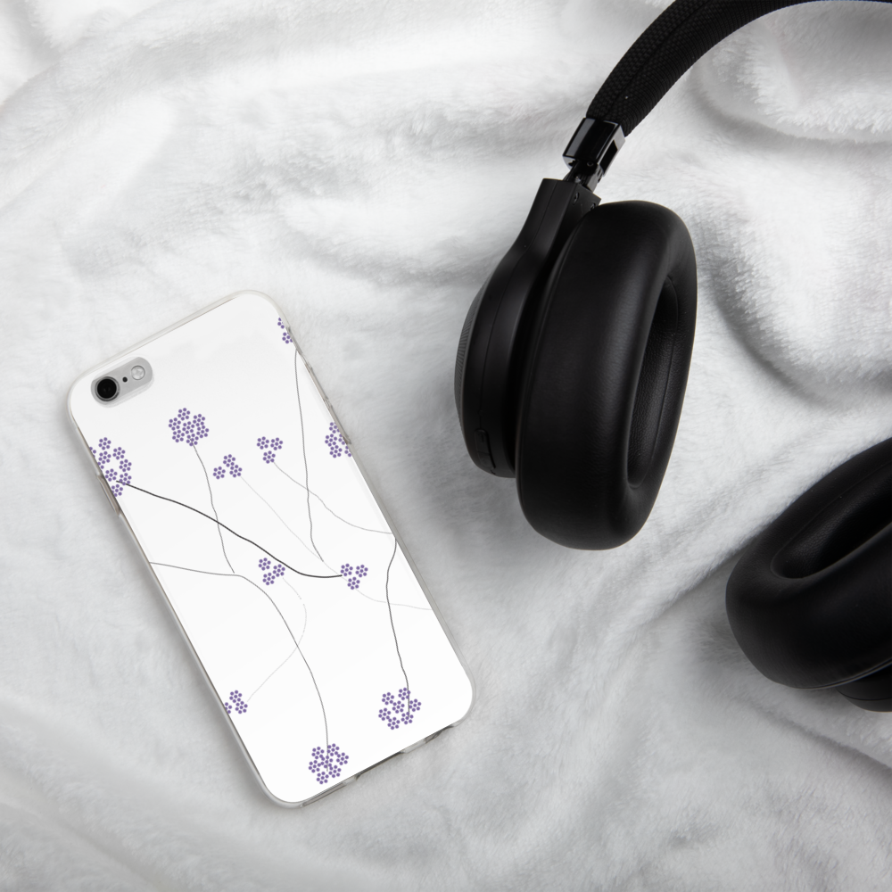Purple Small Flowers | iPhone Case