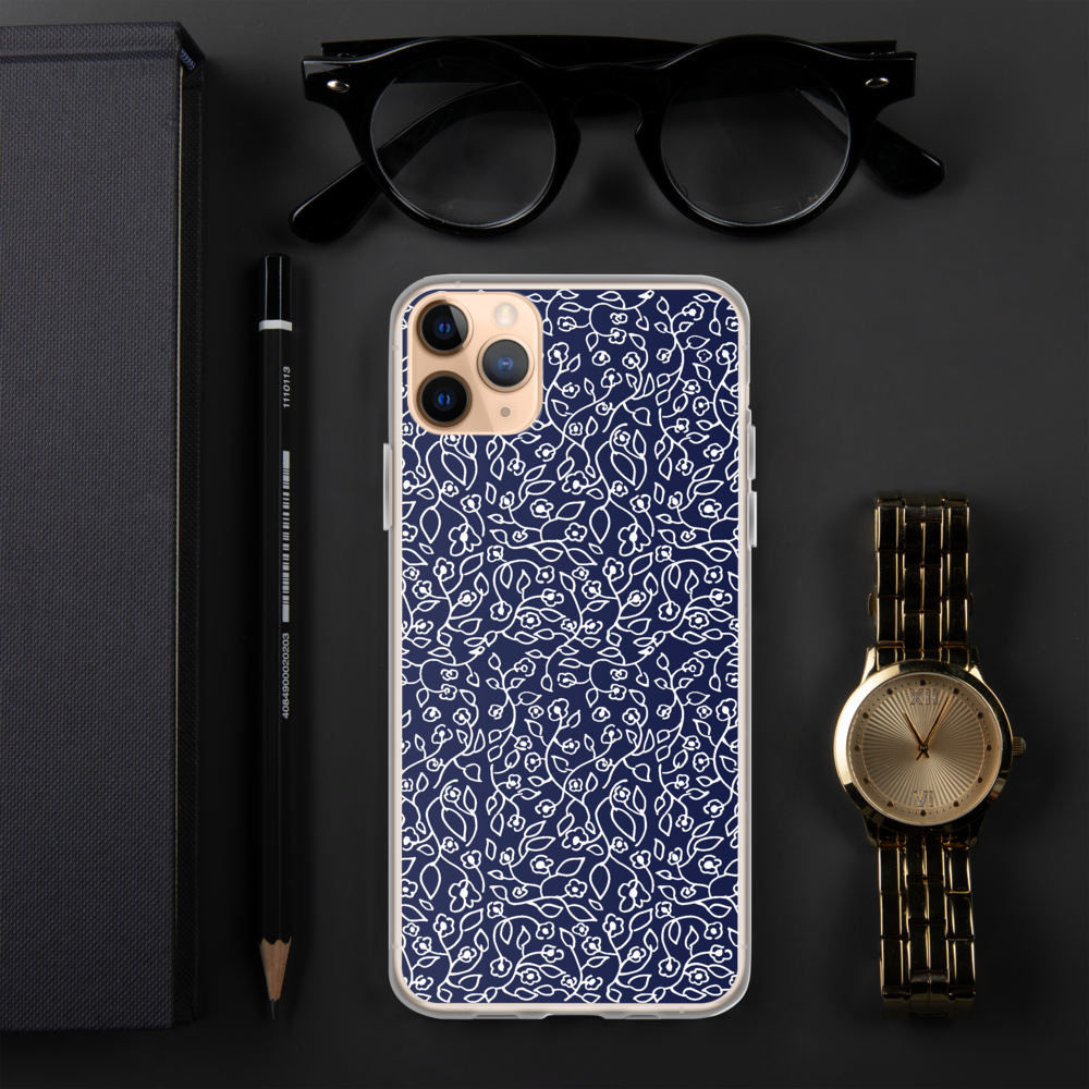 White Small Flowers | iPhone Case