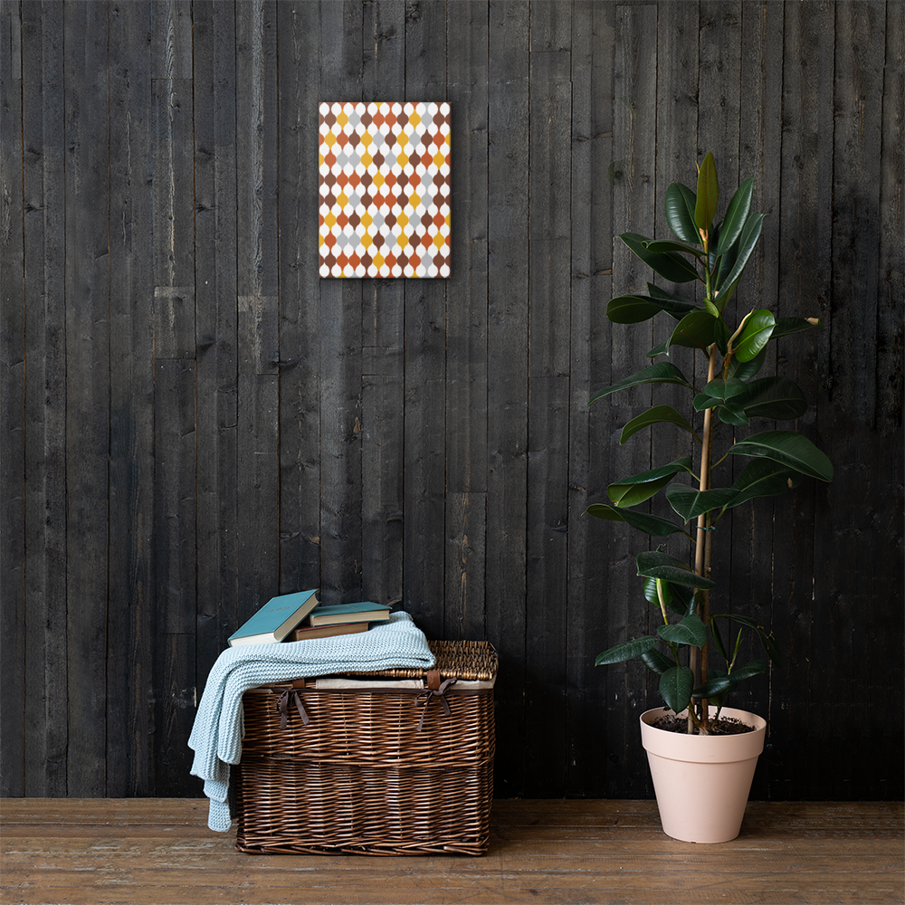 Arabic Warm Ornament | Canvas